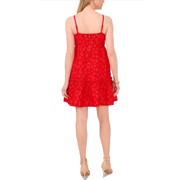 CeCe Womens Floral Print  Babydoll, Summer Dress Size Medium NWT - Picture 3 of 9